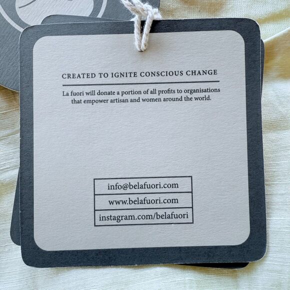 NWT La Fuori Resort '25 Collection Horizon Glow Yellow Embroidered Beaded Dress - Picture 9 of 15